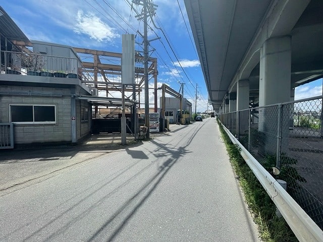 前面道路②