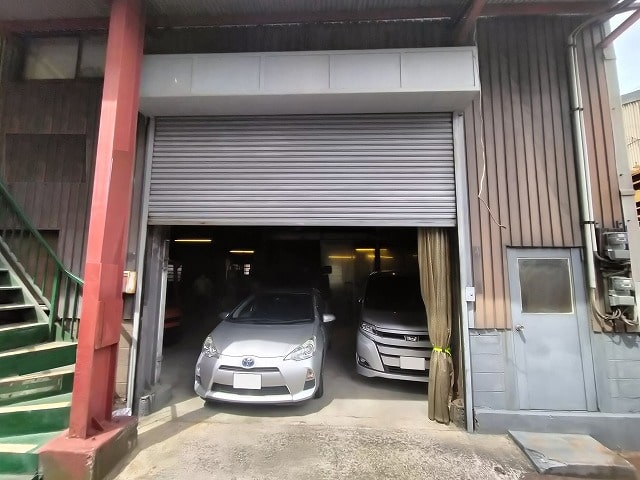 電動シャッター付