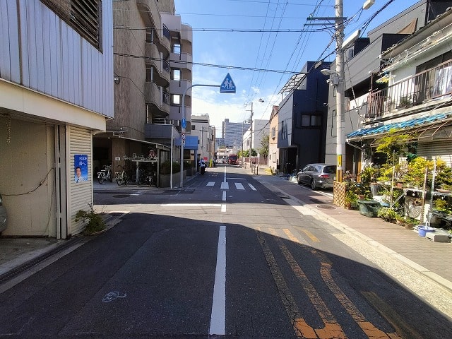 前面道路約8.0ｍ