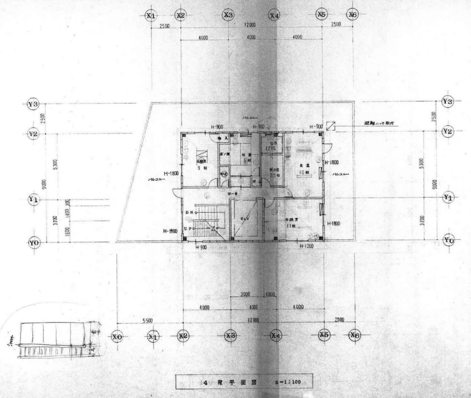 ４階　図面