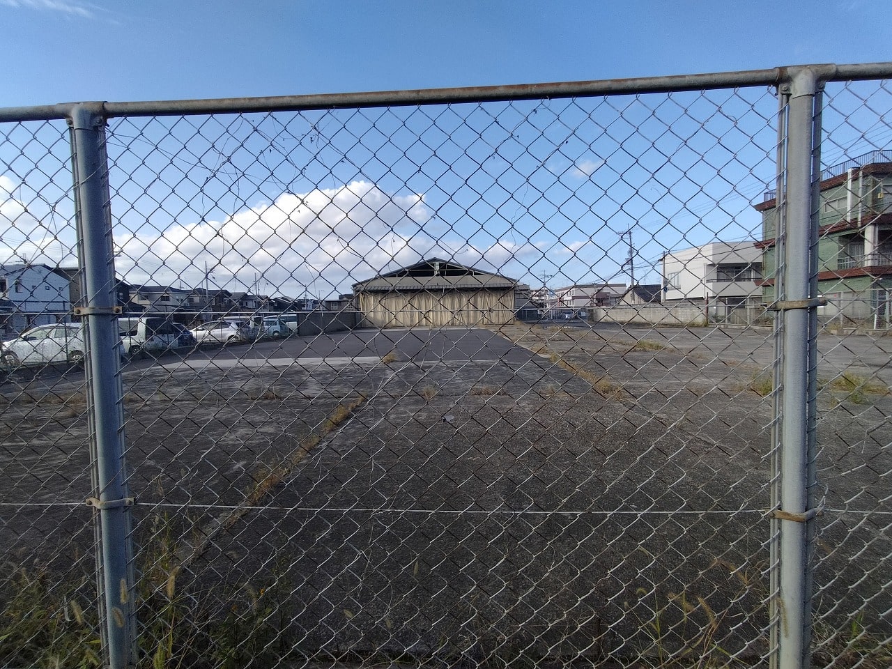 空地スペース広いです