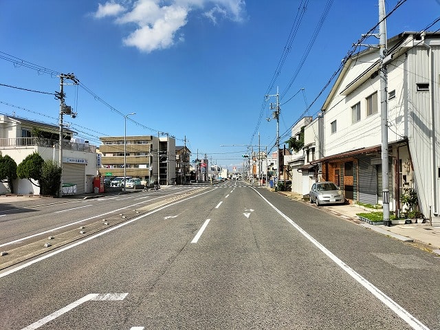 前面道路約6.5ｍ