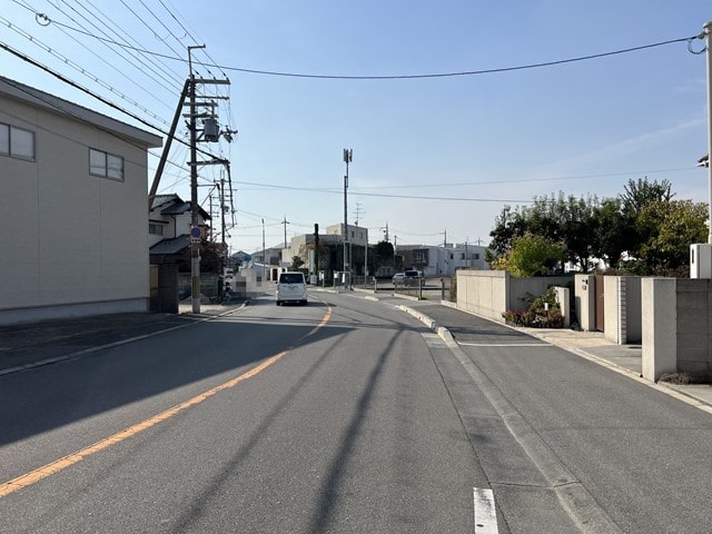 大型車両の通行が可能です。