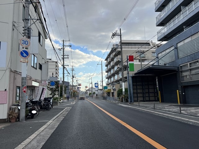 大型車両通行可能です。