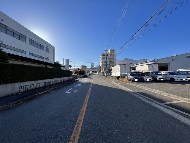 幹線道路とつながっています。