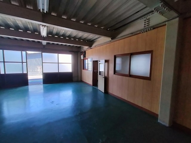 電動シャッター付