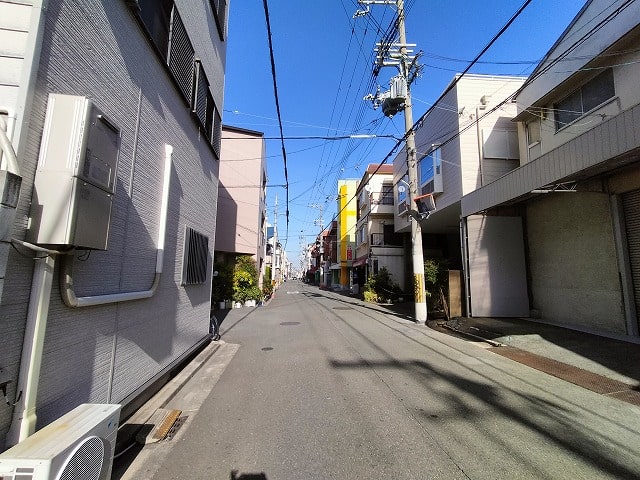 前面道路①