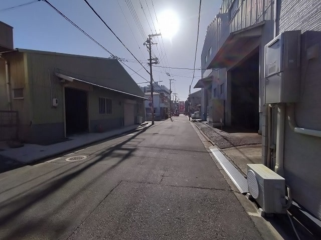 前面道路②