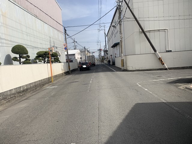 大型車通行可能です。