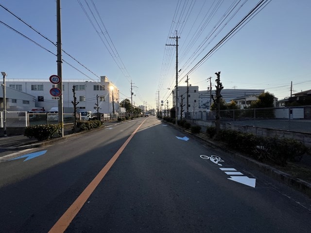 大型車両の通行が可能です。