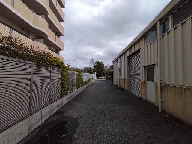 共有通路になります。