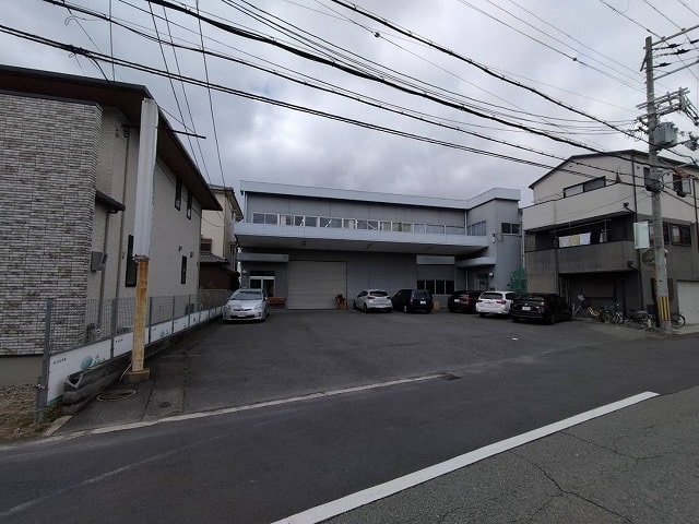 高さ3.4ｍのシャッターとなっております。