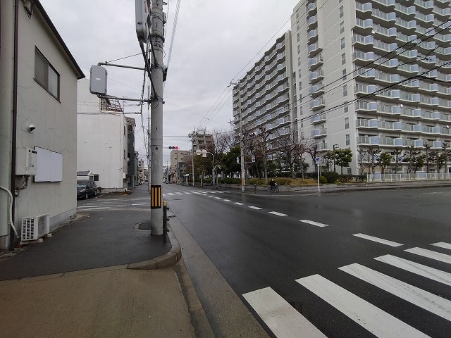 前面道路