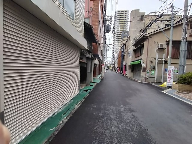 前面道路