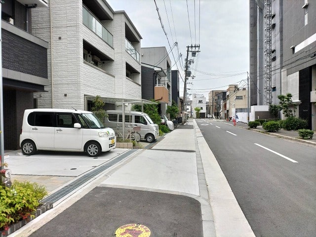 前面道路