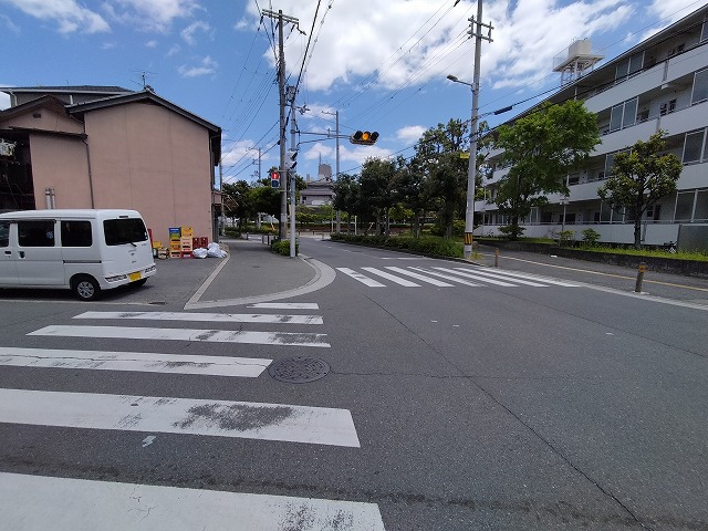 南側道路になります