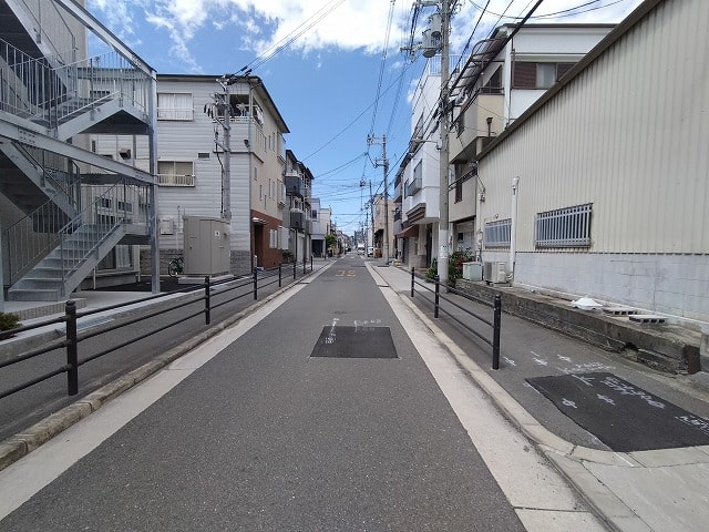 前面道路①