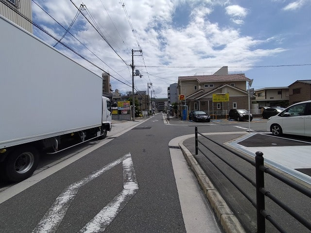 前面道路②