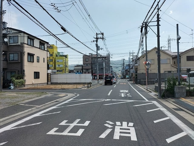 道幅は広く大型車も通れます