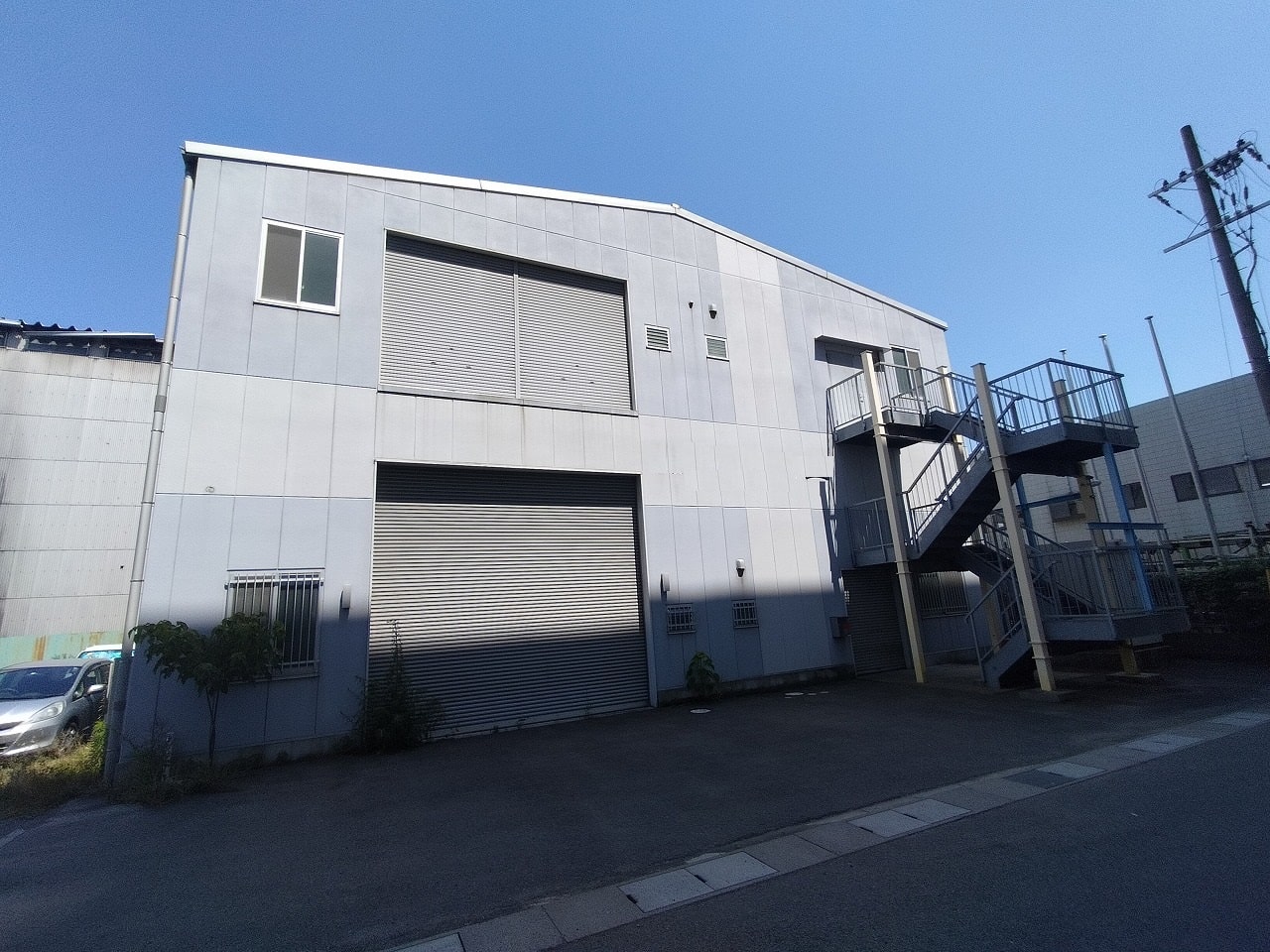 外観が綺麗な工場です