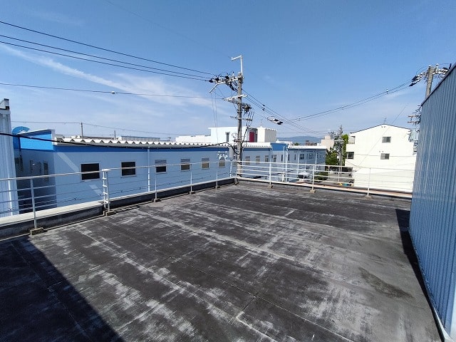 屋上①
