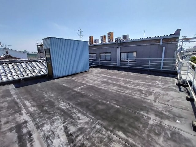 屋上②