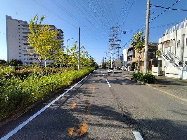 前面道路①