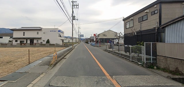 前面道路②