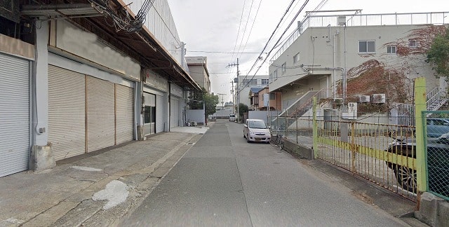 前面道路②