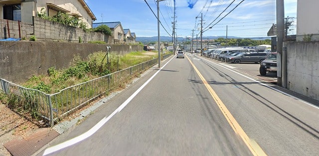 前面道路