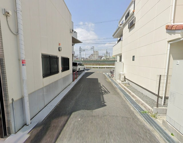 前面道路①