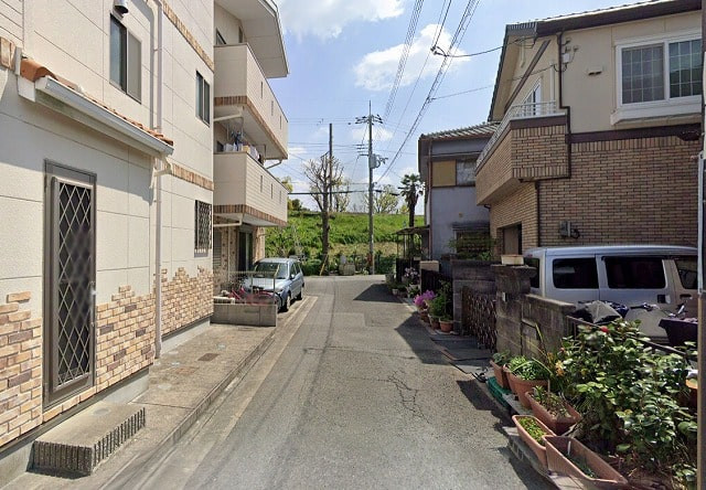 前面道路②