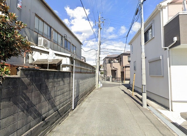 前面道路②
