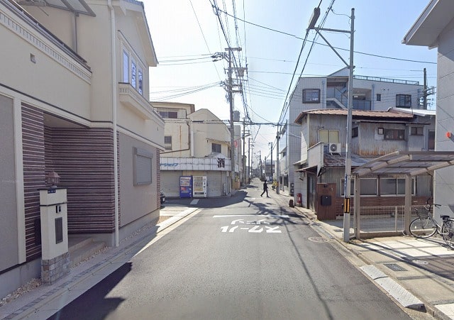 前面道路②