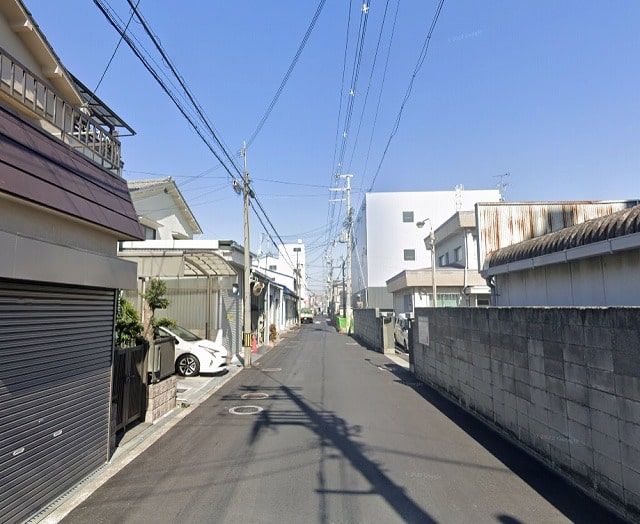 前面道路①