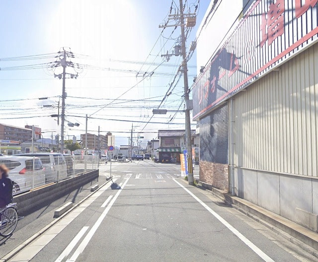前面道路②