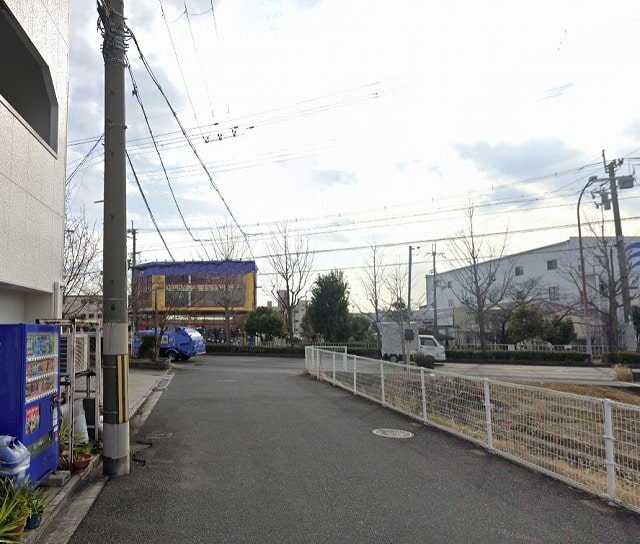 前面道路②