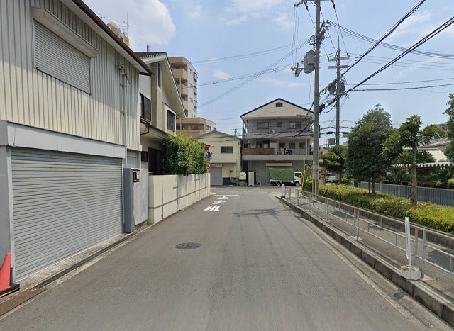 前面道路②