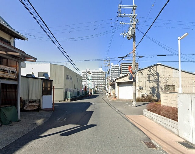 前面道路①