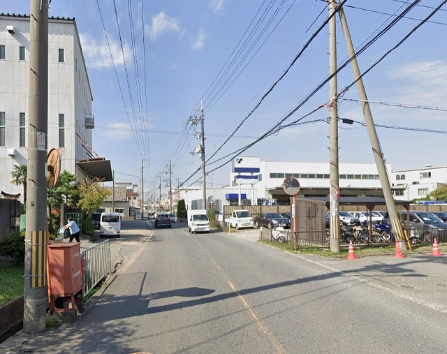 前面道路②
