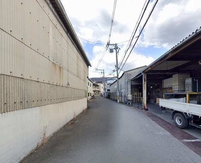 前面道路①