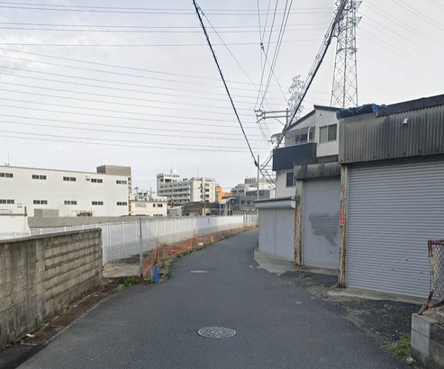 前面道路②