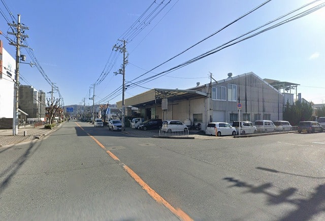 前面道路①