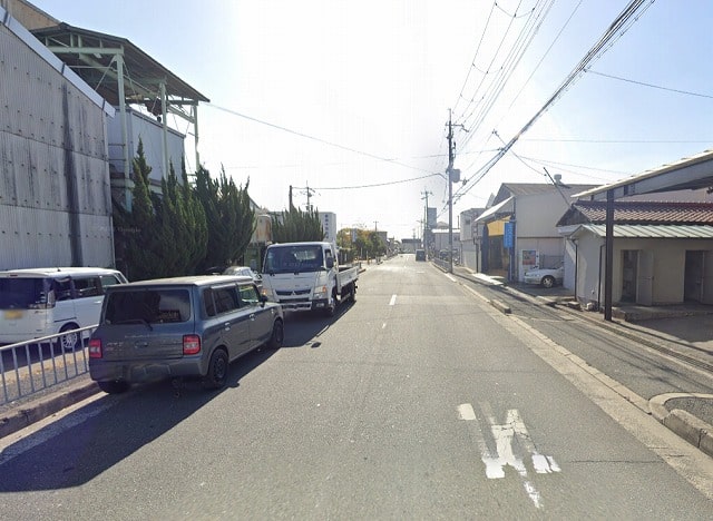 前面道路②