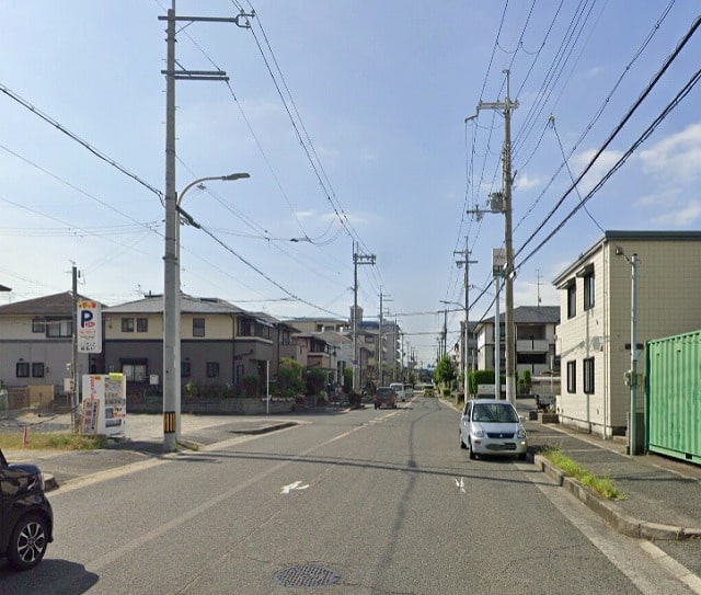 前面道路①