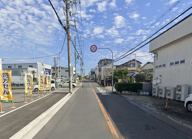 前面道路②