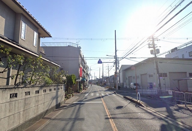 前面道路①
