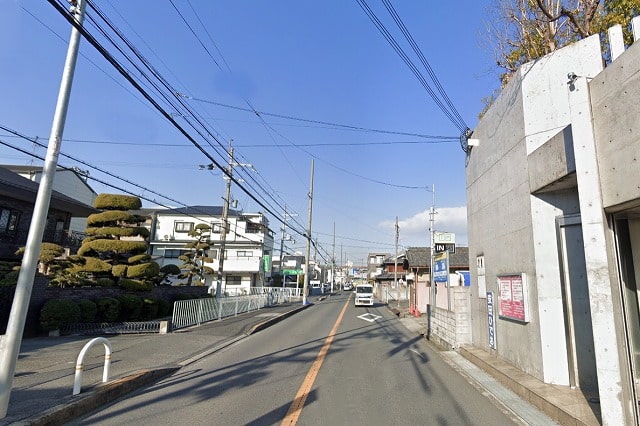 前面道路②