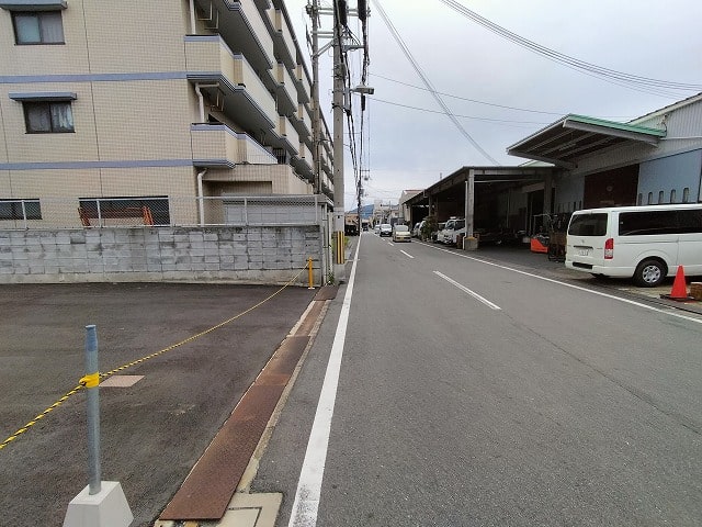 前道幅員約6ｍ