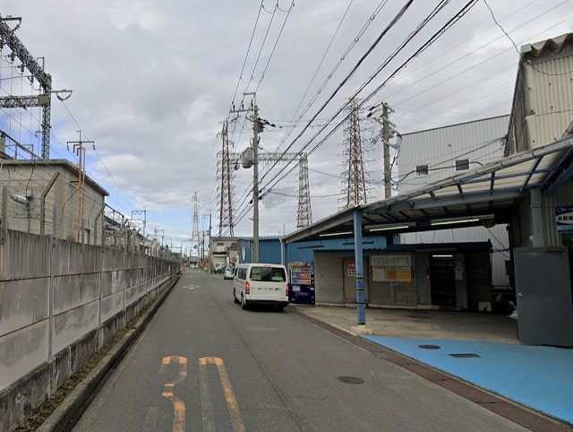 前面道路①